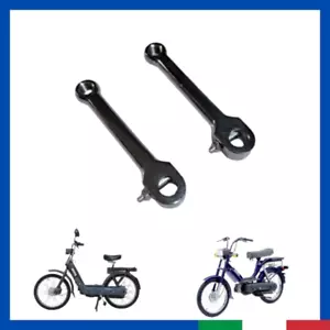 coppia pedivelle pedali PIAGGIO CIAO SI BRAVO ciclomotore cromate diritte - Bild 1 von 4
