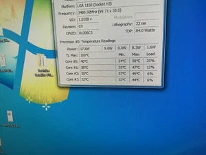 Intel SR1QF Core i7-4790 3.6GHz LGA1150 Quad-Core CPU Processor FULLY TESTED - Picture 1 of 2