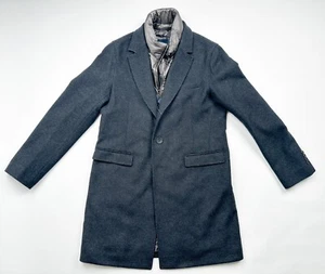 Herno Men’s Wool Coat Charcoal Size 52 IT / 42 US XL $1185 - Picture 1 of 8
