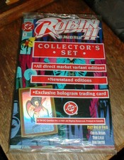 DC Comics 1991 ROBIN II Jokers Wild Vol-2 Collectors Set 1-4 Sealed Bag & Card