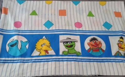 Sesame Street Full Flat Sheet Read Description  - Image 1 of 4