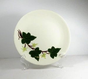 Southern Potteries Blue Ridge Hand Painted Baltic Ivy Plate Green White 1940's - Picture 1 of 7