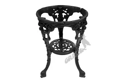 MITTELGROßER Tischfuß Gartentisch Tisch Gusseisen Tischfuß Terrasse Gartenmöbel - Bild 1 von 4