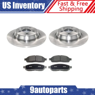 Rotores de freno traseros y pastillas de freno de cerámica para Land Rover Range Rover Evoque 2015 Foto 1 de 4