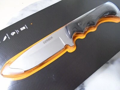 Gerber Freeman Guide Fixed Blade Hunter Bowie Skinner Knife 5Cr15MoV 31000588 - Image 1 of 4