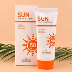 FOOD A HOLIC Multi Sun Cream SPF50 PA+++ 70ml Whitening Anti-wrinkle KOREA - Picture 1 of 4