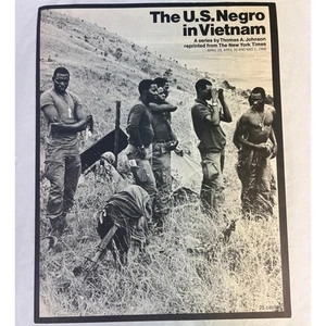 The U.S. Negro in Vietnam A series by Thomas A. Johnson - African American VTG - Picture 1 of 14