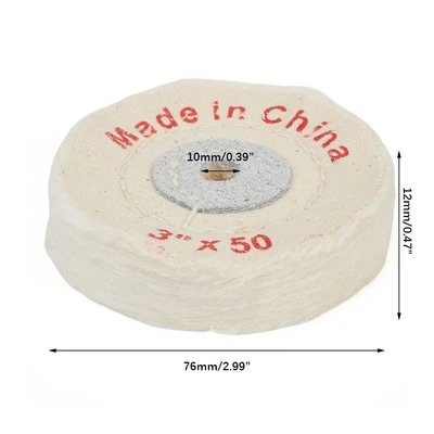 Buffing Wheel Heavy Duty Reliable Sanding 1pcs 3 Inch Buffer For Jewelry - Image 1 of 4