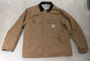 Carhartt FR Jacket Mens 2XL Flame Resistant Fire Coat Work Brown - Picture 1 of 21