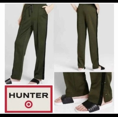 Pantalones de chándal HUNTER X Target para mujer verde oliva negro a presión lateral talla 3X Foto 1 de 4