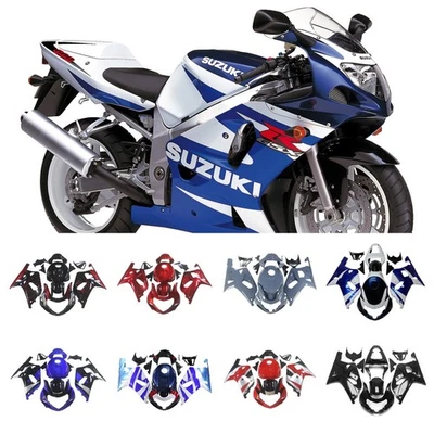 Kit de carenados de carrocería de plástico para Suzuki GSXR600 GSXR750 2000 2001 2002 2003 Foto 1 de 4