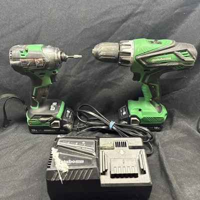 Kit combinado de impacto y taladro Metabo WH18DEX & DS18DDX Foto 1 de 4