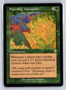 (3X) Saproling Infestation Invasion Rare – MTG Magic the Gathering Card - Picture 1 of 9