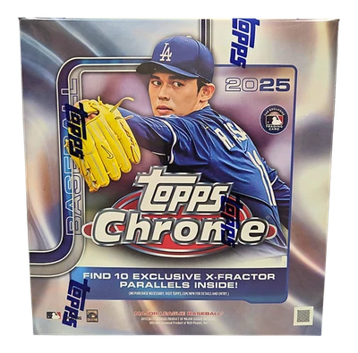 2025 Topps Chrome Baseball Mega Box - image 1 of 4