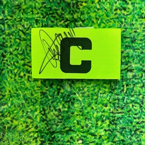 Taribo West Of Nigeria, Inter Milan & AC Milan Signed Captains Armband wCOA - Picture 1 of 1