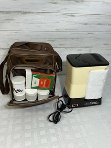 NOS NEW! Vintage Melitta ACM 1 Rare Personal Travel Portable Coffee Maker Beige - Bild 1 von 21