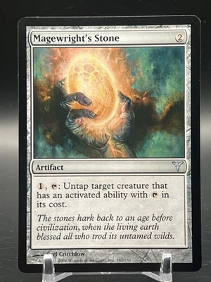 MTG Magic The Gathering Magewright's Stone #162 Dissension Regular - Image 1 of 2