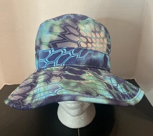 KRYPTEK Gorra Exterior Sombrero Cubo Boonie Azul Camuflaje Sombrero de Pescador Absorbente Talla OS - Imagen 1 de 9