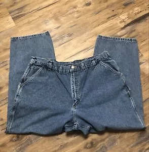 Carhartt Carpenter Jeans Style B13 DPS Original Dungaree Fit Men’s Size 44x30 - Picture 1 of 9