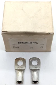 25x Rohrkabelschuhe 35 mm² - M10 NEW OVP - Bild 1 von 3