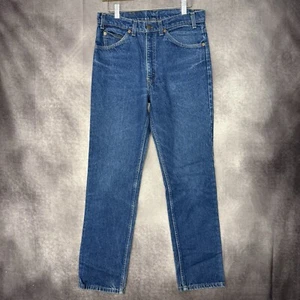 Vintage Levi's Blue Jeans 40509-0215 Denim Orange Tab USA Made Men Size 30x32 - Picture 1 of 12