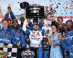 AUTOGRAPHED 2023 Ricky Stenhouse Jr. #47 Kroger Racing DAYTONA 500 WIN (Victory - Picture 1 of 1