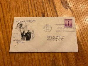 US First Day Cover - Scott 901 - Early Artcraft cachet - National Defense - Picture 1 of 1