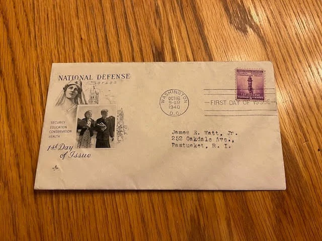US First Day Cover - Scott 901 - Early Artcraft cachet - National Defense - Image 1 of 1