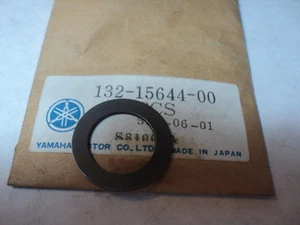 1966-80 YAMAHA DT RT MX YZ YL IT YC KICKSTART AXLE SHIM NOS OEM PN 132-15644 - Picture 1 of 2