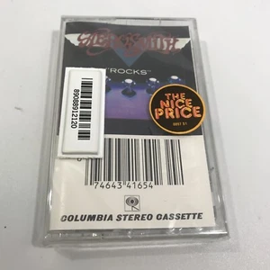 AEROSMITH - Cassette Sealed- ROCKS - Steven Tyler Joe Perry BACK IN THE SADDLE - Picture 1 of 5