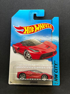 HOT WHEELS LAFERRARI RED COLOR HW CITY FREE PROTECTOR CASE