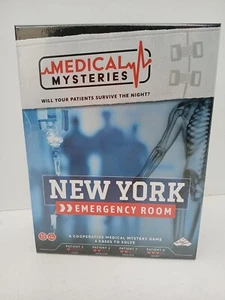 Medical Mysteries Emergency Room New York Card Board Game Brand New & Sealed. - Picture 1 of 21