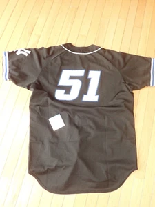 ROBINSON CANO TRENTON THUNDER BLACK BATTING PRACTICE SIGNED JERSEY PSA #AL61222 - Picture 1 of 13