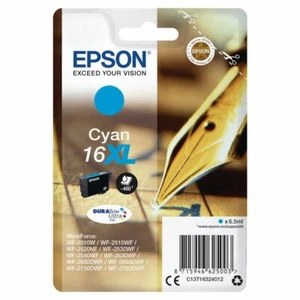 Original Epson 16XL, Pen Cyan Ink Cartridge, WF-2010W WF-2510WF WF-2520NF, T1632 - Picture 1 of 1