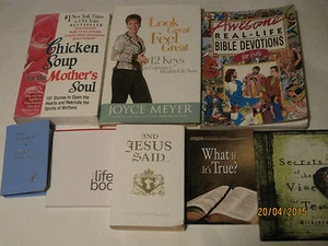 Lot of 8 Books Look Great Feel Great 12 Keys, Secrets of the Vine for Teens b152 - Imagen 1 de 1