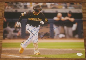 Ethan Salas Signed Autograph 11x14 Photo JSA Certified Auto San Diego Padres - Picture 1 of 4