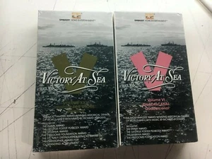 WW2 VICTORY AT SEA VOL.6 & 12 VHS NEW sealed GUADALCANAL/OKINAWA - Picture 1 of 2