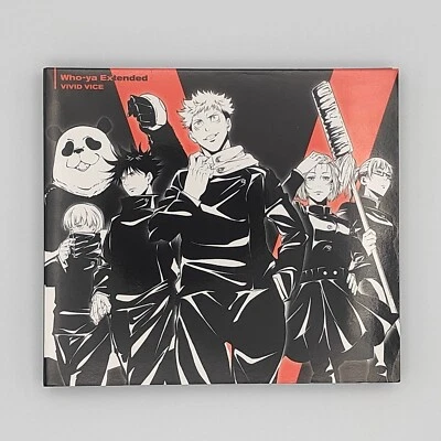 Who-ya Extended VIVID VICE Limited w/ DVD Jujutsu Kaisen Song 2021 Music CD - Image 1 of 4