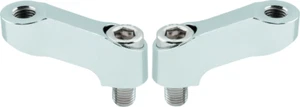 BM Aluminum Mirror Extension Pair 10mm Chrome Motorcycle 152462. BKM152462 - Picture 1 of 3