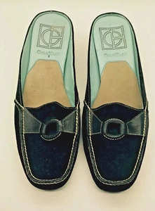 COLE HAAN NikeAir Cute Suede & Leather Slide Loafers Comfort Sole 6.5B NEW!! - Picture 1 of 12