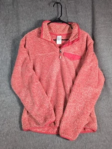 Cinch 1/4 Zip Pullover Mens L Red Western Outdoor Cowboy Rodeo Sweater - Picture 1 of 11