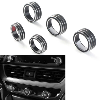 Fits Honda Accord 10th Generation AC Climate Control Switch Knob Ring Cover Trim - Image 1 of 4