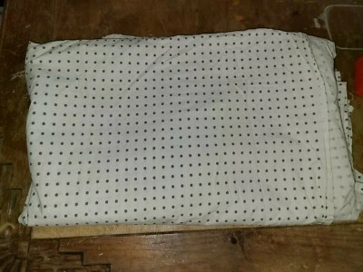 Sábana plana Ralph Lauren "Gray Dots" Queen Foto 1 de 4