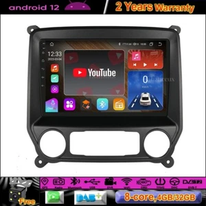 10"Android 12 Autoradio GPS Navi Carplay DAB For Chevrolet Silverado GMC Sierra - Picture 1 of 12