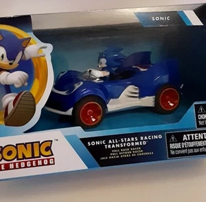Mini 4" Sonic the Hedgehog Movie SEGA Racing Pull Back Speed Racer Car B-Gift - Picture 1 of 5
