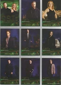 CSI Serie 3 - Juego de 9 tarjetas de persecución de papel de aluminio #F1-F9 - Imagen 1 de 1