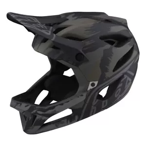 Troy Lee Designs Stage Helmet W/MIPS Brushed Camo Military Med/Large 57cm-59cm - Picture 1 of 4