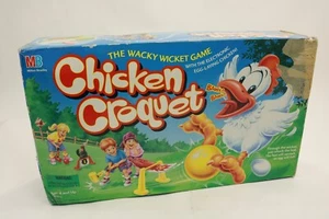 Vintage 1996 Milton Bradley Chicken Croquet Game - Picture 1 of 4