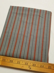 RARE Vintage Joan Kessler Concord Fabric Striped Harry Potter Gryffindor 1+yd - Picture 1 of 4