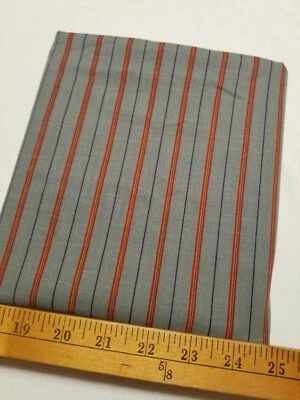 RARE Vintage Joan Kessler Concord Fabric Striped Harry Potter Gryffindor 1+yd - Image 1 of 4